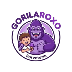 Logo Gorila Roxo