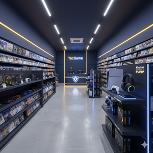 Interior da Loja TecGames